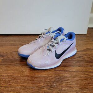 Nike Womens Nike Court Air Zoom Vapor Pro Tennis Shoes, Purple, Size 7.5, Used